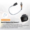 X Autohaux Car Air Fuel Ratio O2 Oxygen Sensor Replace 0065421718 For Mercedes-benz Gl 350 2010-2016