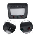 Speedometer Dash Upper Cover 37201-hn0-a01 Replacement For Trx 350 Rancher Te 2x4 Es 2000-2006 Black 
