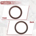 Uxcell Engine Crankshaft Oil Seal For Toyota Hilux 1997-2005 Durable Rubber Car