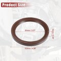Uxcell Engine Crankshaft Oil Seal For Toyota Hilux 1997-2005 Durable Rubber Car