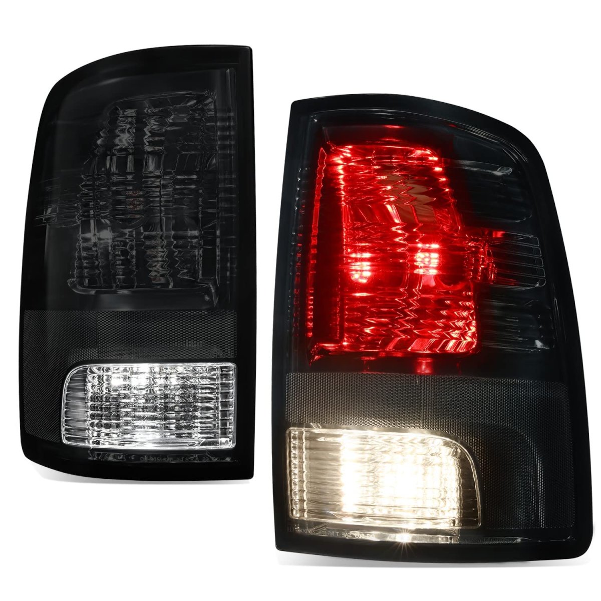 Auto Dynasty Tail Lights For 2009 2010 2011 2012 2013 2014 2015 2016 2017 2018 Dodge Ram 1500 2500 3500 Rear Lamps Replacement