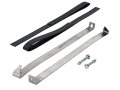 Gas Tank Strap Kit C6my-9092b For 1965-68 Galaxie And Full Size Mercury Except Station Wagon Stainless Steel With Foam Pads 