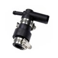 Coolant Hose Connector For Mazda 6 2003 2008 Plastic Barb Straight Angle 0 75 In Fitting Gk3k-61-24xa Gk3k-61-24xb 