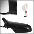 Ho1320316 Factory Style Driver Left Side Mirror Manual Folding Power Adjust Compatible With Honda Cr-v 17-20 Textured Black