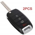 Ocpty 2 X Flip Key Entry Remote Control Uncut Fob Transmitter Replacement For Kia Optima 14 15 Nyodd4tx1306-tfl
