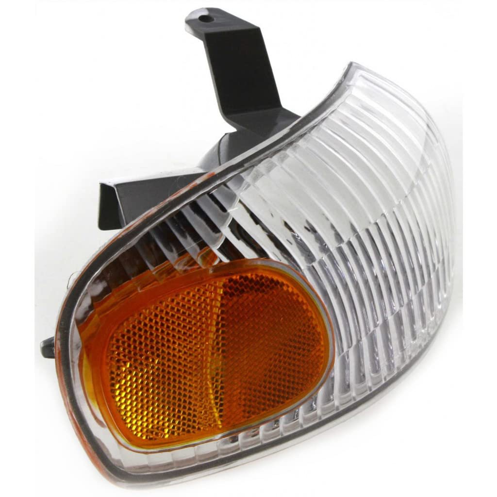 Turn Signal Light Assembly Passenger Side For Geo Prizm 1998 1999 2000 2001 2002 Clear And Amber Lens Corner Of Fender