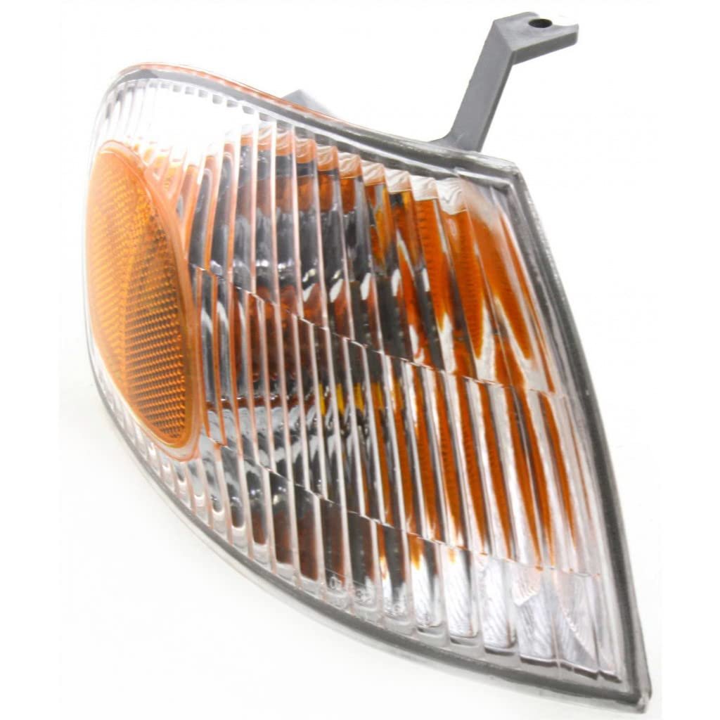 Turn Signal Light Assembly Passenger Side For Geo Prizm 1998 1999 2000 2001 2002 Clear And Amber Lens Corner Of Fender