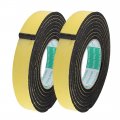 Uxcell Sealing Foam Tape 25mm Wide 5mm Thick 3 M 9 84ft Long Self Adhesive Weather Strip For Window Door Insulation Yellow