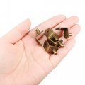 Uxcell Shelf Support Peg 5mm 2 L-shaped Furniture Cabinet Closet Bracket Pegs With Hole For Kitchen Book Shelves Supplies