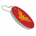 Graphics More Wonder Woman Icons Logo Floating Keychain Oval Foam Fishing Boat Buoy Key Float