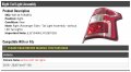 Right Passenger Side Tail Light Assembly Compatible With 2018-2020 Ford F-150 Without Led Lights