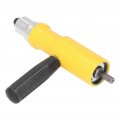 Rivet Adapter Gun Alloy Steel Cordlessing Tool Set Drill Rivet For Diy Electric Tools Outdoor Working Drills