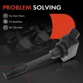 A-premium 4pcs Ignition Coil Packs Compatible With Toyota Lexus Vehicles L4 2 0l 5l Camry Hybrid 2018-2020 Rav4 2019 2021