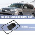 X Autohaux 1 Set 35330-60060 353300c010 Transmission Filter Oil Pan Gasket Assembly For Lexus Gx 460 2010-2015