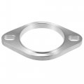 X Autohaux 3 Inner Diameter 2 Bolts Exhaust Flange For Car Universal Manifold Downpipe Gasket