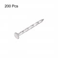 Uxcell Spiral Deck Nails Stainless Steel Nail Shank 32mmx2mm Lxd 200 Pcs