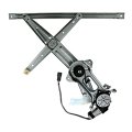 Fits 94-04 Fd Mustang Power Window Regulator With Motor Front Left Driver W 2 Pin Plug 