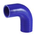 1 Pcs 45mm 77 Id 90mm 3 54 Length 90 Degrees Blue Car Silicone Hose Coolant Universal 