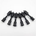 Httmt Mt218-005a- Black Spike Windscreen Bolts Screws Set Compatible With Aprilia Rs125 2006-2010