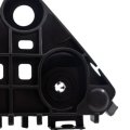 Front Driver Side Bumper Retainer For Toyota Corolla Cross 2022 2023 2024 Replacement To1042154 And 525360a060 Black Plastic 
