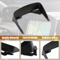 X Autohaux 5 Inch Gps Navigation Sun Shade Visor Shield Glare Hood Reducing Cover Screen Protector For Car Black
