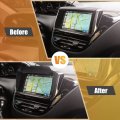X Autohaux 5 Inch Gps Navigation Sun Shade Visor Shield Glare Hood Reducing Cover Screen Protector For Car Black