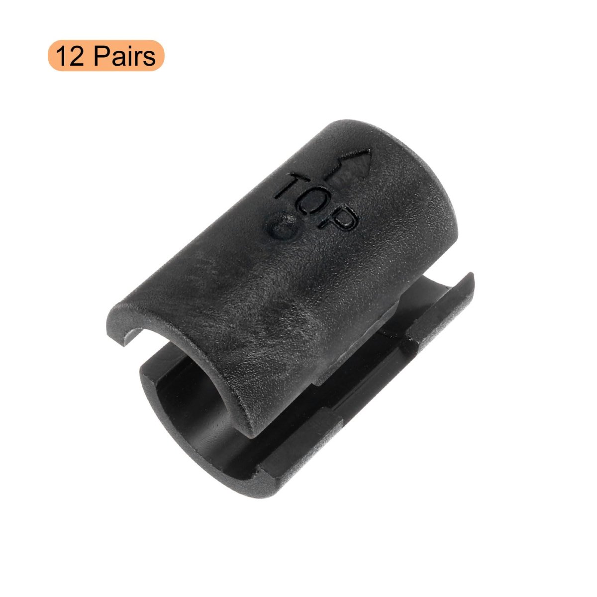 Wire Shelf Clips 24pcs 1 2 Inch 13mm Shelving Lock Plastic Sleeves Replacements For System 12 Pairs