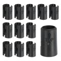 Wire Shelf Clips 24pcs 1 2 Inch 13mm Shelving Lock Plastic Sleeves Replacements For System 12 Pairs