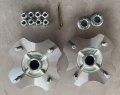 Wantone Racing 2pcs Rear Axle Wheel Hubs With Nuts Replacement For Honda Trx250 Trx250te Trx250tm Recon 250 2x4 1997-2024 Atv