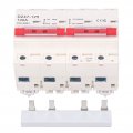 Ac 240-400v Double Power Circuit Breaker Interlock Changeover Switch 100a 2p Miniature Transfer