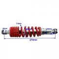 Tdpro Pack Of 2 Rear Shock 270mm 10 6 Absorber Sensa-trac Suspension For Atv 4 Wheeler Quad Bikes
