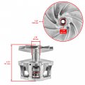Caltric Complete Primary Drive Clutch With Belt For Polaris Sportsman 550 850 1000 2011 2012 2013-2019