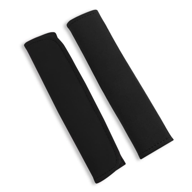 Samyard Car Seat Belt Pads Auto Seatbelt Covers Comfortable Suede Shoulder Soft Safety Hardness Black
