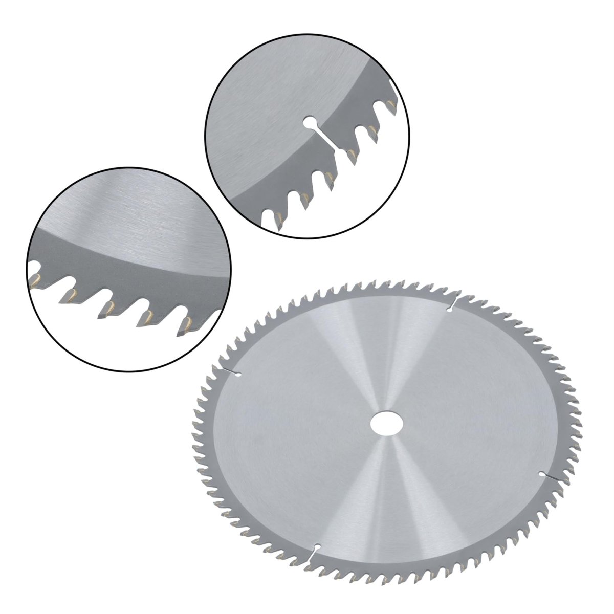 Alloy Woodworking Circular Saw Blade 12 In 80 Tooth 1 Arbor Hole For Plywood And Wood Smooth Cutting