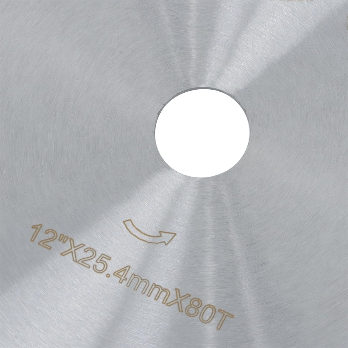 Alloy Woodworking Circular Saw Blade 12 In 80 Tooth 1 Arbor Hole For Plywood And Wood Smooth Cutting