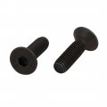 Uxcell 4pcs M6x20mm Flat Countersunk Head Hex Socket Left Hand Thread Bolt Din7991
