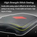 Cebat Center Console Armrest Box Cover Anti-scratch Leather Auto Central Protector Pad Interior Decoration Accessories Fit For