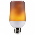 Satco S29806 Indoor Outdoor Led Flame Effect Light Bulb T19 Shape White