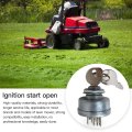 Ignition Switch For Craftsman Husqvarna Poulan Replaces 140301 532140301 4 Position 7 Terminal With 5 8 In Mounting Stem And 2