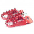 Smadmoto Red Mx Foot Pegs For 200 250 300 350 400 450 500 525 Sx Exc Sx-f Exc-f 98-15 