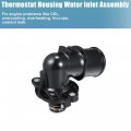 X Autohaux 68253514aa Engine Coolant Thermostat Housing Assembly For Jeep Wrangler 2020-2022 Ram 1500 2014-2019 68253514