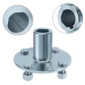 4 In X Axle Hub Set For Go Kart Quad Atv Trike With 8 Front Rear Wheel 1 Keyway Slot High Strength 45 Steel Lug Kit