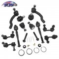 Tom 12pcs Front Rear Suspension Kit For 2005 2006 2007 2008 2009 2010 2011 2012 Nissan Pathfinder Es800048 Es800108
