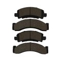 Disc Brake Pads For Workhorse P32 P42 1999 To 2005 Front Set Of 4 Mechanical Pad Wear Sensor Type 4000 Hybridynamic Series 