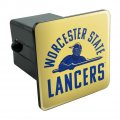 Worcester State Official Logo Tow Trailer Hitch Cover Plug Insert