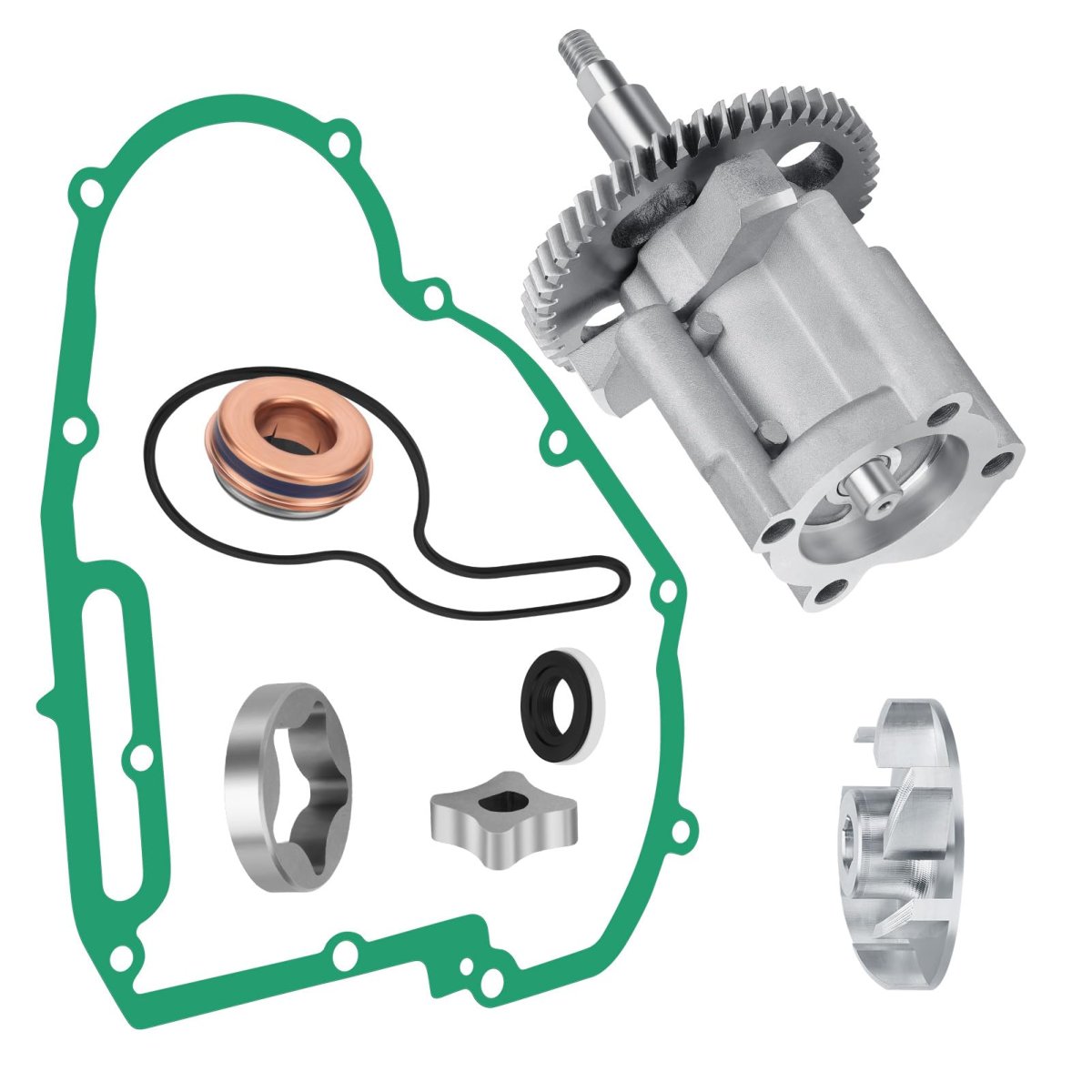 Oil Pump And Water Rebuild Kit For Polaris Rzr 800 Sportsman 700 Mv7 Ranger
