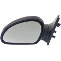 Ford Escort 1997 2002 Door Mirror Driver Side Manual Non Folding Heated Textured Black Replacement For F7cz17682ca Fo1320166 