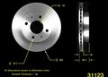 Bendix Prt5079 Brake Rotor 