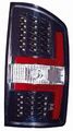 Depo 334-1909pxas2c Dodge Ram Pickup Black Led Tail Light 