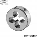 Burkit Metric M6 Round Threading Die X 1 0 Machine Thread Right Hand